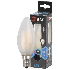Лампа светодиодная Эра E14 7W 4000K F-LED B35-7W-840-E14 frost Б0027953