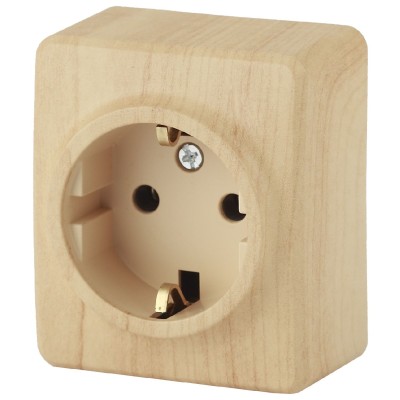 Розетка 2P+E Schuko Эра 11-2203-11 Б0020687