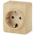 Розетка 2P+E Schuko Эра 11-2203-11 Б0020687