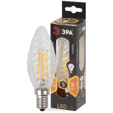 Лампа светодиодная Эра E14 5W 2700K F-LED BTW-5W-827-E14 Б0027935