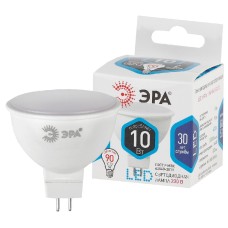 Лампа светодиодная Эра GU5.3 10W 4000K LED MR16-10W-840-GU5.3 Б0032996