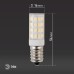 Лампа светодиодная Эра E14 3,5W 2700K LED T25-3,5W-CORN-827-E14 Б0028744