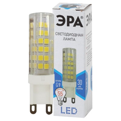 Лампа светодиодная Эра G9 7W 4000K LED JCD-7W-CER-840-G9 Б0027866
