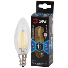 Лампа светодиодная Эра E14 11W 4000K F-LED B35-11w-840-E14 Б0046987