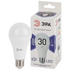 Лампа светодиодная Эра E27 30W 6000K LED A65-30W-860-E27 Б0048017