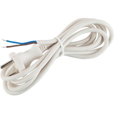 Шнур сетевой с вилкой Эра UX-2x0,75-1,5m-W Б0048680