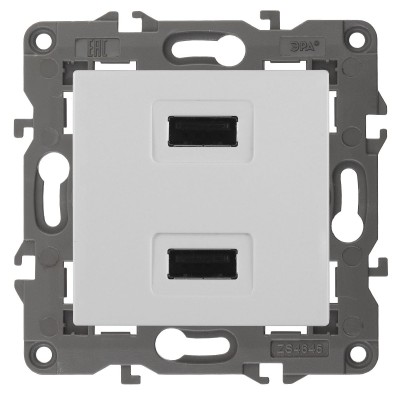 Розетка USB Эра 14-4110-01 Б0034358