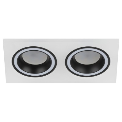 Встраиваемый светильник Эра DK92 WH/BK Б0054363