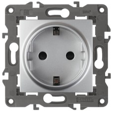 Розетка ЭРА Elegance 2P E Schuko 16A 250V 14-2101-03 Б0034266