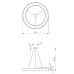 Подвесной светильник Эра Geometria SPO-134-W-40K-056 Б0050564