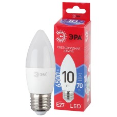 Лампа светодиодная Эра E27 10W 6500K LED B35-10W-865-E27 R Б0045338