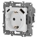 Розетка со шторками с USB type-A+C Эра Elegance 14-4108-01 Б0067736
