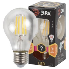 Лампа светодиодная Эра E27 9W 2700K F-LED A60-9W-827-E27 Б0043433