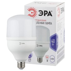 Лампа светодиодная Эра E27 40W 6500K LED POWER T120-40W-6500-E27 Б0027006