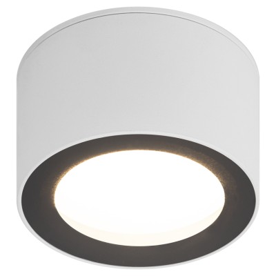 Накладной светильник Эра OL28 WH/BK Б0055581