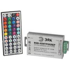 Контроллер с радио пультом Эра RGBController-12/24V-216/432W-IP20-RF Б0061112