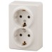 Розетка 2P+E Schuko Эра 11-2205-02 Б0020692