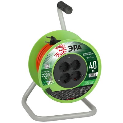 Удлинитель силовой Эра RP-4-2x1.0-40m Б0059783