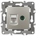 Розетка комбинированная RJ45+TV Эра 12-3110-15 Б0027450