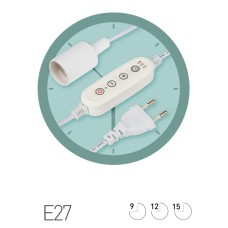 Светильник для растений Эра FITO-Time Holder E27 3 м Б0064279
