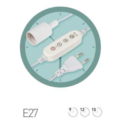 Светильник для растений Эра FITO-Time Holder E27 3 м Б0064279