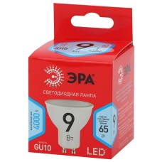 Лампа светодиодная Эра GU10 9W 4000K LED MR16-9W-840-GU10 R Б0050692