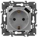 Розетка со шторками с USB type-A+C Эра Elegance 14-4108-03 Б0067741
