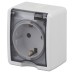 Розетка 2P+E со шторками и 2xUSB Эра 11-2402-01 Б0020714