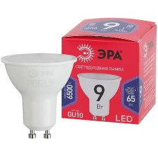 Лампа светодиодная Эра GU10 9W 6500K LED MR16-9W-865-GU10 R Б0045352