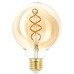 Лампа светодиодная Эра E27 7W 2400K F-LED G95-7W-824-E27 spiral gold Б0047663