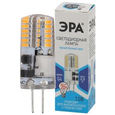 Лампа светодиодная Эра G4 2,5W 4000K LED-JC-2,5W-12V-SLC-840-G4 Б0049090