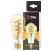 Лампа светодиодная Эра E27 7W 2400K F-LED ST64-7W-824-E27 spiral gold Б0047665