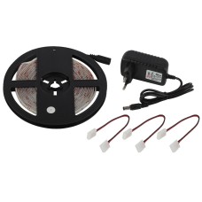Комплект светодиодной ленты Эра 12В 2835 4,8Вт/м 6500K 5м IP65 2835kit-4,8-60-12-IP65-6500-5m Б0043063