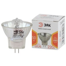 Лампа галогенная Эра GU4 50W 3000K GU4-MR11-50W-220V-30CL Б0044095