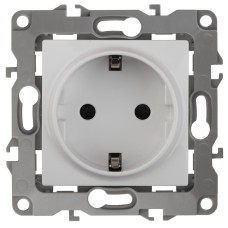 Розетка 2P+E Schuko Эра 12-2101-01 Б0014675