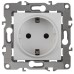 Розетка 2P+E Schuko Эра 12-2101-01 Б0014675