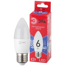 Лампа светодиодная Эра E27 6W 6500K LED B35-6W-865-E27 R Б0045340