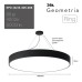 Подвесной светодиодный cветильник Geometria ЭРА Ring SPO-132-B-40K-088 Б0050561