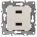 Розетка USB Эра 12-4110-02 Б0027492