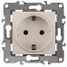 Розетка 2P+E Schuko со шторками Эра 12-2102-02 Б0014688