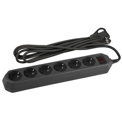 Сетевой фильтр Эра USF-6es-1,5m-B-BOX Б0037261