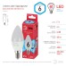 Лампа светодиодная Эра E14 6W 4000K ECO LED B35-6W-840-E14 Б0020619
