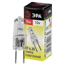 Лампа галогенная Эра GY6.35 50W 3000K GY6.35-JC-50W-12V C0027372