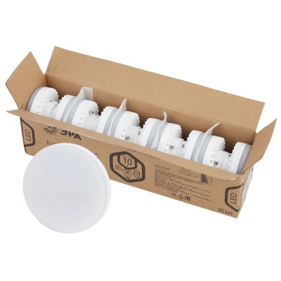 Лампа светодиодная Эра GX53 10W 6500K LED GX-10W-865-GX53 R (10-PACK) Б0045327