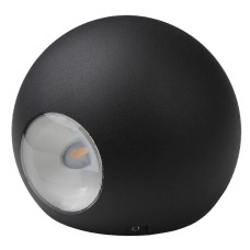 Уличный настенный светильник ЭРА WL11 BK Б0034609