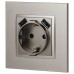 Розетка со шторками с 2xUSB Эра Elegance 14-4109-16 Б0065775