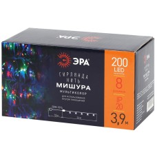 Гирлянда мишура 220V мультиколор ЭРА ENIN - WM Б0047972