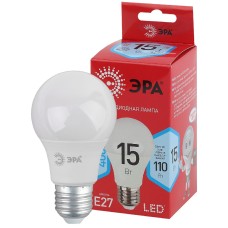Лампа светодиодная Эра E27 15W 4000K LED A60-15W-840-E27 R Б0046356