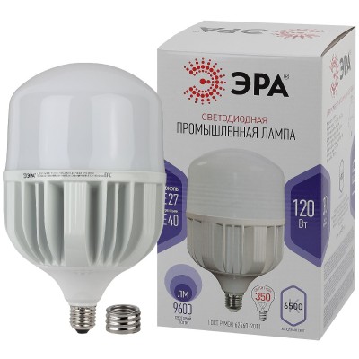 Лампа светодиодная Эра E40 120W 6500K LED POWER T160-120W-6500-E27/E40 Б0049104