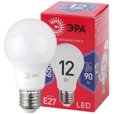 Лампа светодиодная Эра E27 12W 6500K LED A60-12W-865-E27 R Б0045325